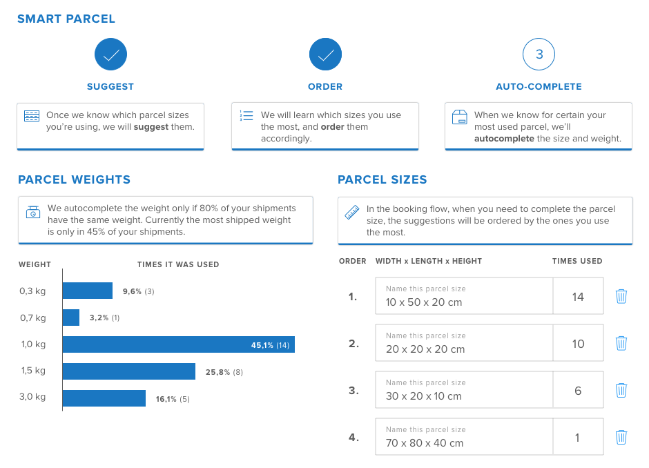 Settings suggestion